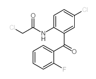 2-chloro-N-[4-chloro-2-(2-fluorobenzoyl)phenyl]acetamide picture