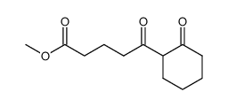 2-(4-Carbomethoxybutyryl)cyclohexane结构式