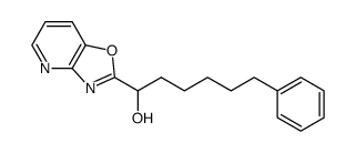 1-(oxazolo[4,5-b]pyridin-2-yl)-6-phenylhexan-1-ol Structure