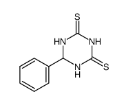 6-phenyl-[1,3,5]triazinane-2,4-dithione Structure