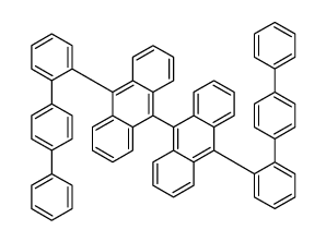 9-[2-(4-phenylphenyl)phenyl]-10-[10-[2-(4-phenylphenyl)phenyl]anthracen-9-yl]anthracene结构式
