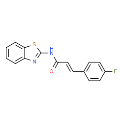 (E)-N-(benzo[d]thiazol-2-yl)-3-(4-fluorophenyl)acrylamide picture