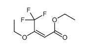 ethyl 3-ethoxy-4,4,4-trifluorobut-2-enoate结构式