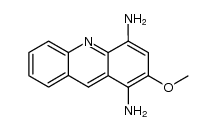 diamino-1,4 methoxy-2 acridine Structure