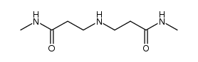 3,3'-azanediylbis(N-methylpropanamide)结构式