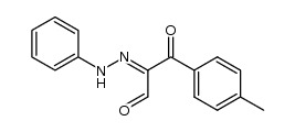 3-oxo-2-(phenylhydrazono)-3-(p-tolyl)propionaldehyde结构式