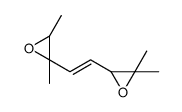2-[2-(3,3-dimethyloxiranyl)vinyl]-2,3-dimethyloxirane structure