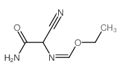 Methanimidic acid,N-(2-amino-1-cyano-2-oxoethyl)-, ethyl ester picture