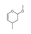 3,4-dihydro-2-methoxy-4-methyl-2H-pyran structure