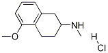 1,2,3,4 四氢-5-甲氧基 -N- 甲基 2-NAPTHALEN胺 盐酸盐结构式