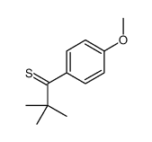 1-(4-methoxyphenyl)-2,2-dimethylpropane-1-thione Structure