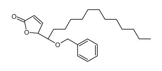 (2R)-2-[(1R)-1-phenylmethoxytridecyl]-2H-furan-5-one Structure