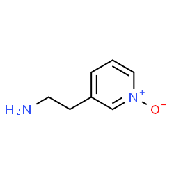 3-Pyridineethanamine,1-oxide(9CI)结构式