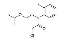 N-chloroacetyl-N-(2-isopropoxyethyl)-2,6-dimethylaniline结构式