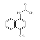 N-(4-methylnaphthalen-1-yl)acetamide结构式