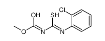 methyl N-[(2-chlorophenyl)carbamothioyl]carbamate结构式