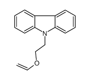 9-(2-ethenoxyethyl)carbazole结构式