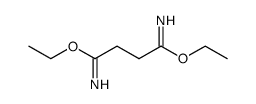 succinodiimidic acid diethyl ester Structure