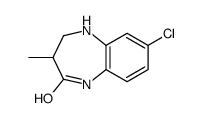 7-chloro-3-methyl-1,3,4,5-tetrahydro-1,5-benzodiazepin-2-one Structure