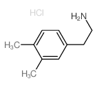 2-(3,4-dimethylphenyl)ethanamine结构式