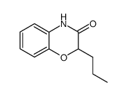 2-PROPYL-2H-BENZO[B][1,4]OXAZIN-3(4H)-ONE结构式