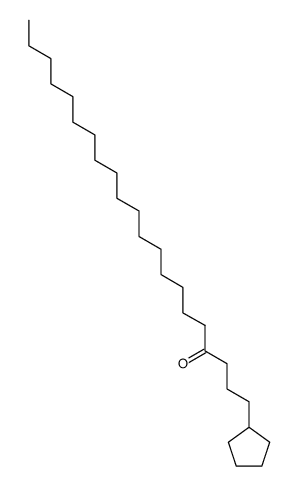 1-Cyclopentylhenicosan-4-one structure