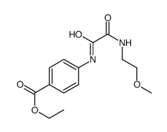 ethyl 4-[[2-(2-methoxyethylamino)-2-oxoacetyl]amino]benzoate Structure