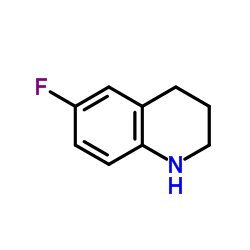 6-氟-1,2,3,4-四氢喹啉结构式