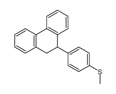 9,10-Dihydro-9-p-methylthiophenylphenanthren结构式