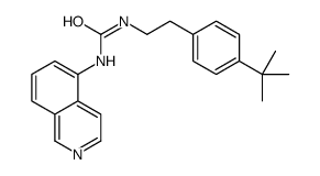 1-[2-(4-tert-butylphenyl)ethyl]-3-isoquinolin-5-ylurea Structure