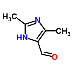 2,4-Dimethyl-1H-imidazole-5-carbaldehyde Structure