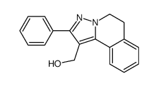(2-phenyl-5,6-dihydropyrazolo[5,1-a]isoquinolin-1-yl)methanol Structure