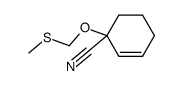 2-Cyclohexene-1-carbonitrile,1-[(methylthio)methoxy]-(9CI) picture
