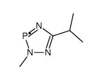 2-methyl-5-propan-2-yl-1,2,4,3-triazaphosphole结构式