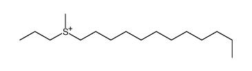 dodecyl-methyl-propylsulfanium Structure