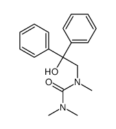 1-(2-hydroxy-2,2-diphenylethyl)-1,3,3-trimethylurea结构式