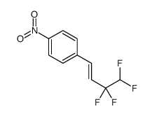 1-nitro-4-(3,3,4,4-tetrafluorobut-1-enyl)benzene Structure