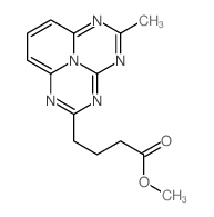 1,3,4,6,9b-Pentaazaphenalene-2-butanoic acid, 5-methyl-, methyl ester picture