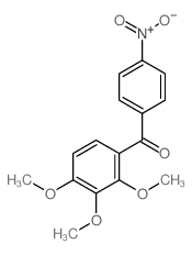 (4-nitrophenyl)-(2,3,4-trimethoxyphenyl)methanone Structure