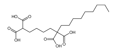 pentadecane-1,1,6,6-tetracarboxylic acid结构式