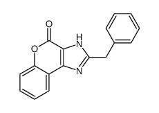 2-benzyl-3H-chromeno[3,4-d]imidazol-4-one Structure