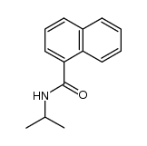 N-Isopropyl-1-naphthoesaeureamid结构式
