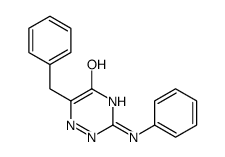 3-anilino-6-benzyl-2H-1,2,4-triazin-5-one结构式
