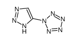 1-(2H-triazol-4-yl)pentazole结构式