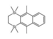 1,1,4,4,5,10-hexamethyl-2,3-dihydrobenzo[g][1,4]benzodisiline Structure