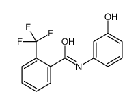 N-(3-hydroxyphenyl)-2-(trifluoromethyl)benzamide Structure