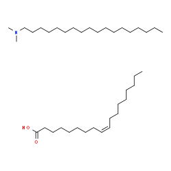 oleic acid, compound with N,N-dimethyloctadecylamine (1:1)结构式