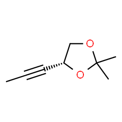 1,3-Dioxolane, 2,2-dimethyl-4-(1-propynyl)-, (4R)- (9CI) picture