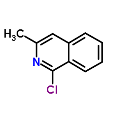 1-Chloro-3-methylisoquinoline structure