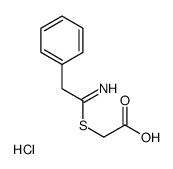 [1-(carboxymethylsulfanyl)-2-phenylethylidene]azanium,chloride结构式